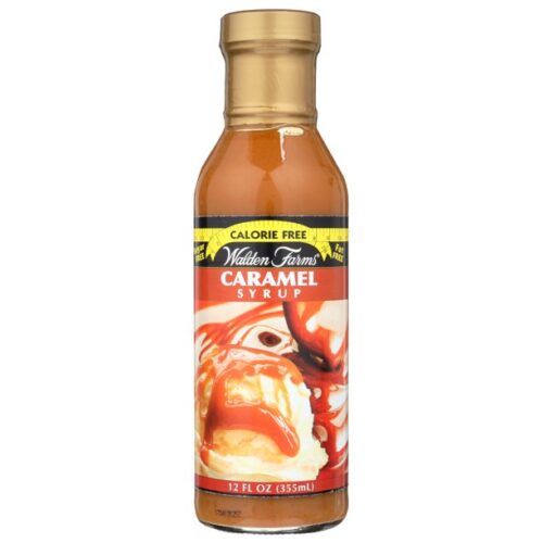 Walden Farms Sirop Caramel, 0 calorie, 0 graisse, 0 glucide Et 0 sucre d'aucune sorte ! 355 ml