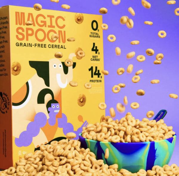 MAGIC SPOON, Céréale Beurre de Cacahuètes, 14g Protéines, 0 Sucre , 4g Carbs, Keto