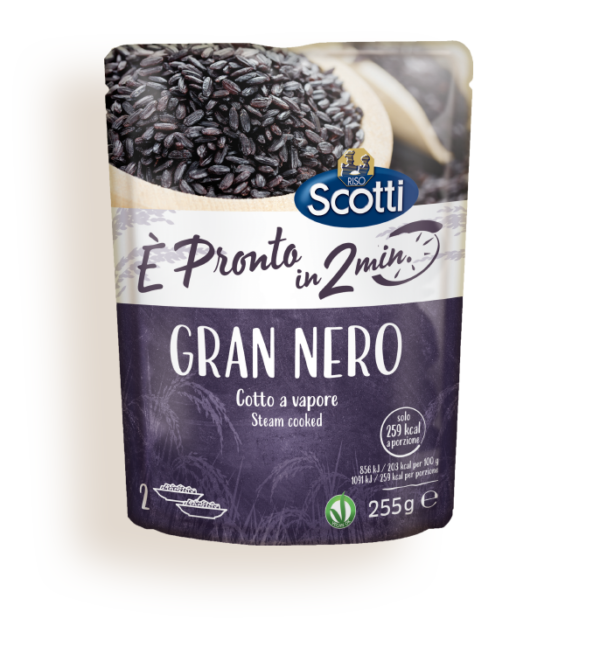 Scotti Riz Noir, Cuit à vapeur, prêt en 2min