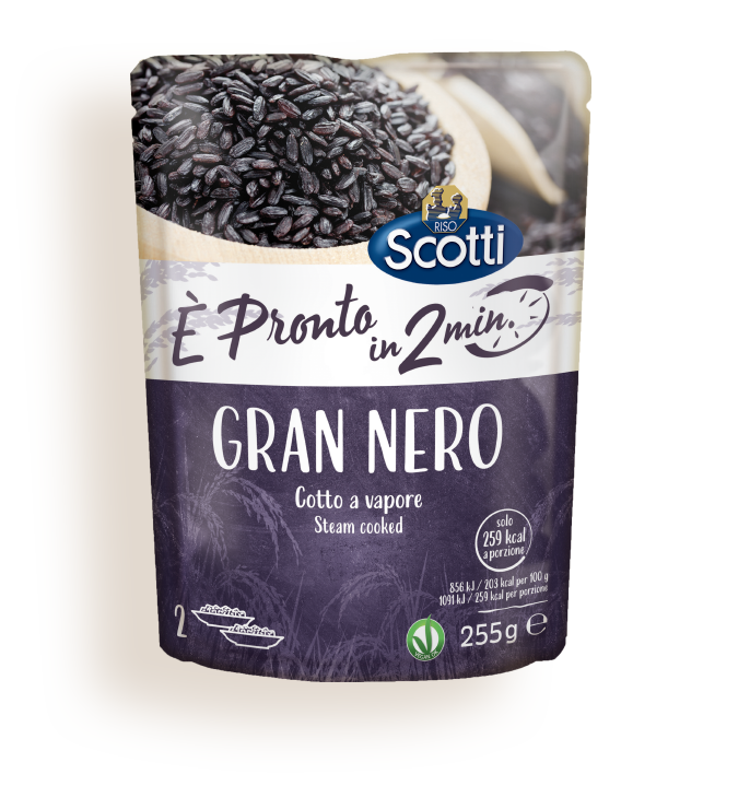 Scotti Riz Noir, Cuit à vapeur, prêt en 2min