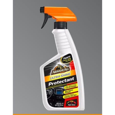 ARMOR ALL, Spray Ultra Brillance, Protectant, Nettoyant pour Intérieur de Voiture