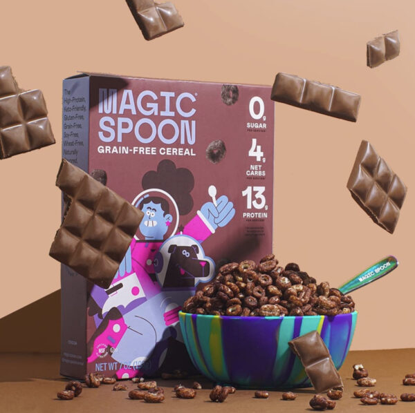 Magic Spoon Céréale Cacao, 13 g Protéines, 0 Sucre, 4 g Carbs, Keto