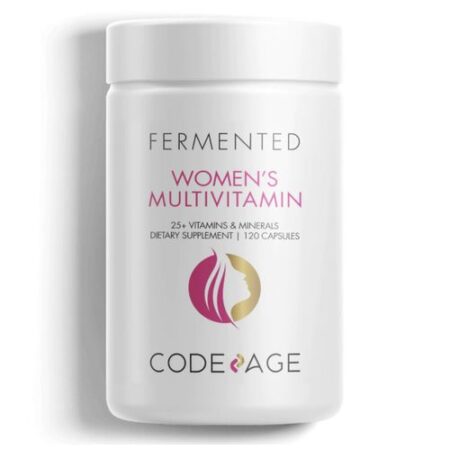 CodeAgen, Multi-vitamines, 25 Vitamines & Minéraux, BIO, Vegan, Pour Femmes, 120 Capsules
