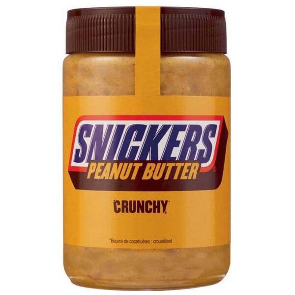 SNICKERS, Pâte à tartiner, Crunchy, Beurre de Cacahuète, 320g