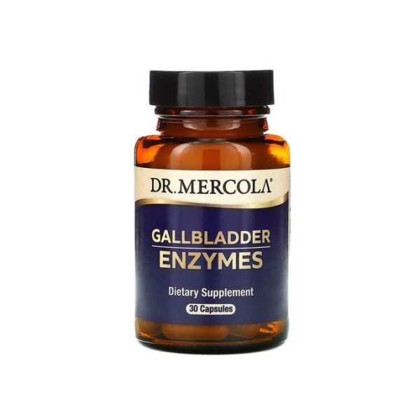 Dr Mercola Enzymes de la Vésicule Biliaire, Troubles Digestifs, 30 caps