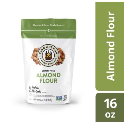 King Arthur FLOUR, Farine d'Amande Bio, 454 g