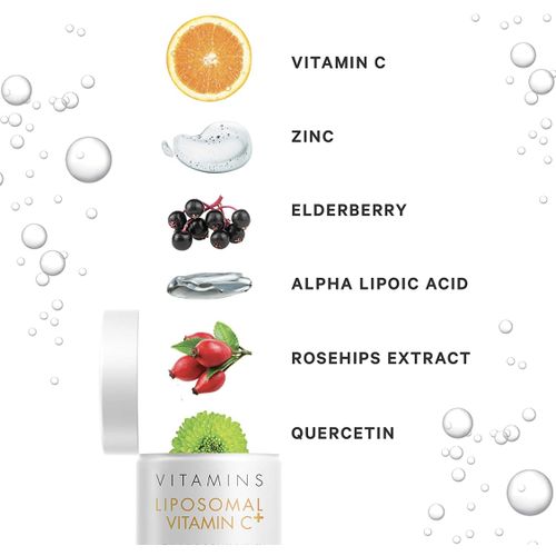 Code Age, Vitamine C liposomale, Puissant Avancée Vitamines, pour 2 Mois, Végan Capsules – Image 2