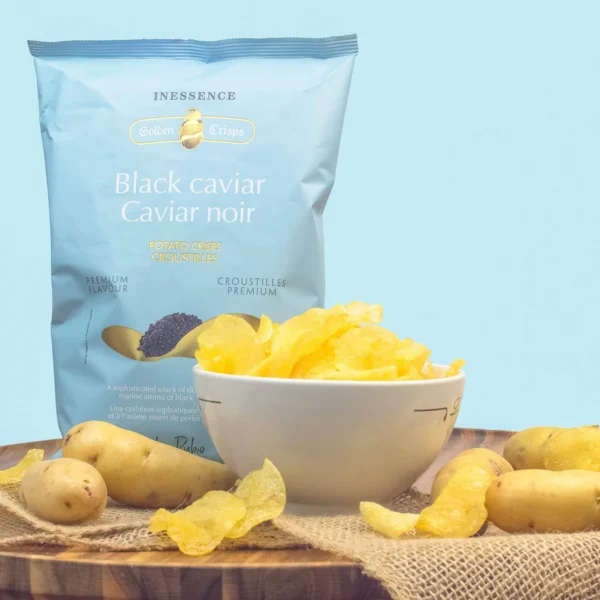 Chips Premium, Black Caviar, 125g