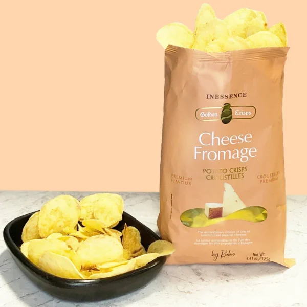 Inessence, Chips Premium, Cheese Fromage, 125g