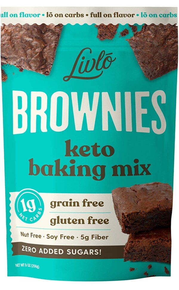 Brownies, Mélange à Pâtisserie, 0 Sucre, 1g de Carbs, 256 g