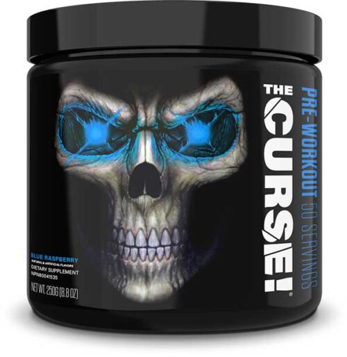 THE CURSE Pré-Workout Énergie - Concentration - Force - Booster d'oxyde nitrique, Créatine et Caféine -50 Servings