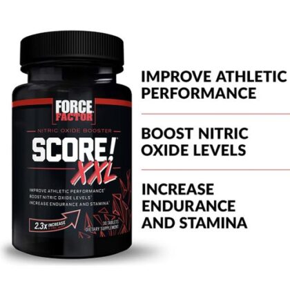 Score XXL, Améliore la Libido et l'Endurance, Soutien de la testostérone 30 Tablets
