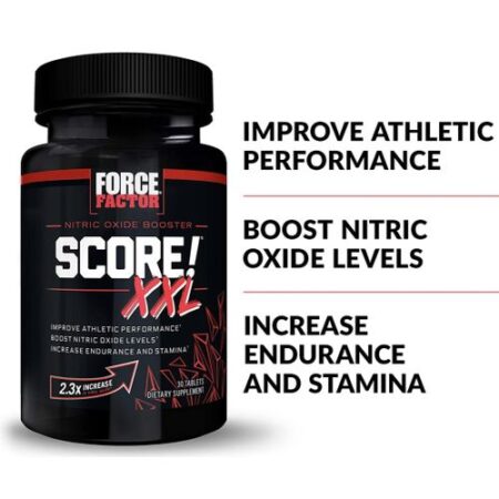 Score XXL, Améliore la Libido et l'Endurance, Soutien de la testostérone 30 Tablets