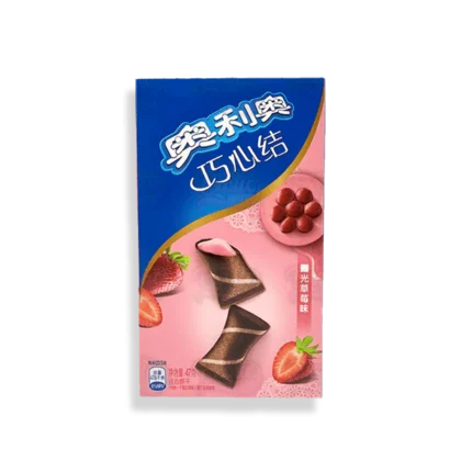 Oreo Gaufre Fraise, Wafer Bites, 47 g