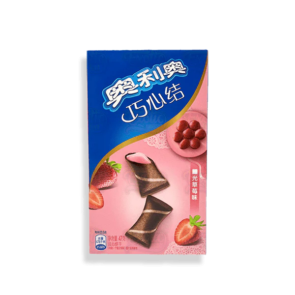 Oreo Gaufre Fraise, Wafer Bites, 47 g