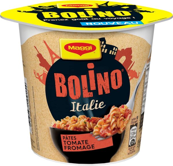 Maggi BOLINO, Saveur d’Italie - Pâtes Tomates Fromage, 69 g