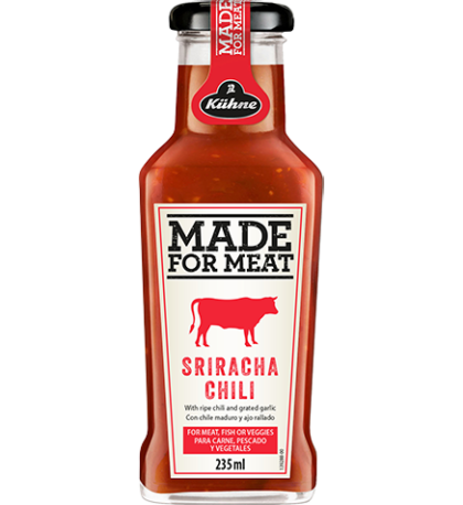 Sauce, Sriracha Chili, Vegan, 0 Arômes artificiel, Halal 235 ml