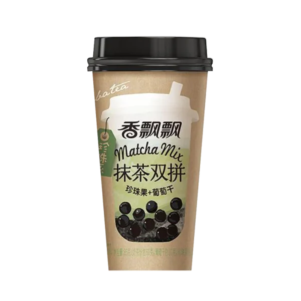 Xiang Piao Piao Matcha Bubble Mix, Milk Tea, (Bubble Tea), 93 g