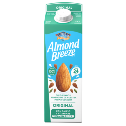Blue Diamond Almand Breeze, Original 1 Litre, Lait d’Amande Bio, 0 Gluten