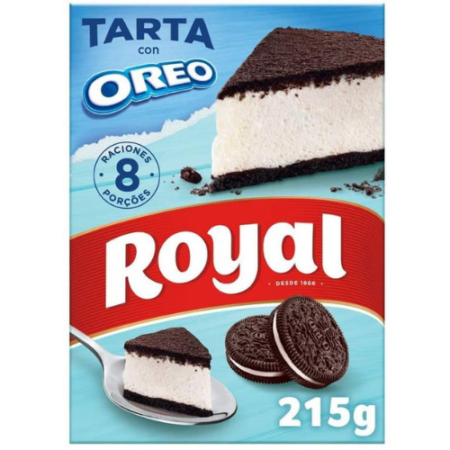 OREO, Mélange pour Gâteau Oreo, Préparation en Poudre Rapide, Pour 8 Personnes, 215 g