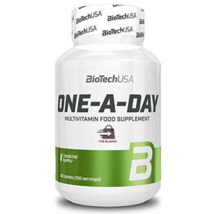 BiotechUSA One-A-Day, Multi Vitamine, 100 comprimés