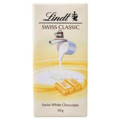 Lindt SWISS CLASSIC, White Chocolate, 100 g