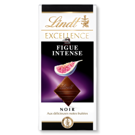 LINDT, EXCELLENCE, Figue Intense 100g