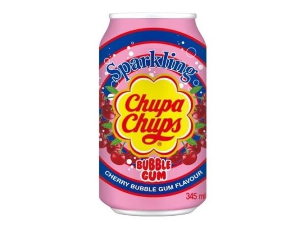 Chupa Chups Sparkling Bubble Gum, 345 ml