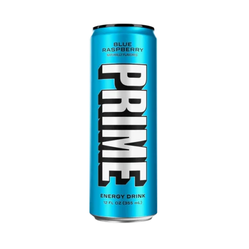 Prime, Blue Raspberry, Energy Drink | Zero Sucre | 355ml