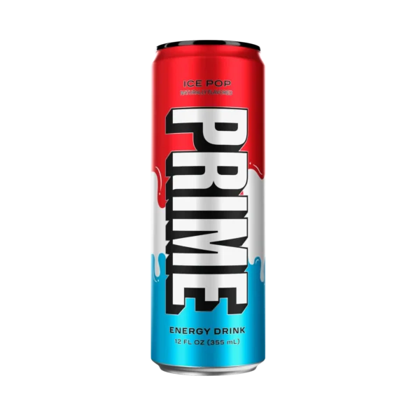 Prime Ice Pop, Energy Drink | Zero Sucre | 355 ml