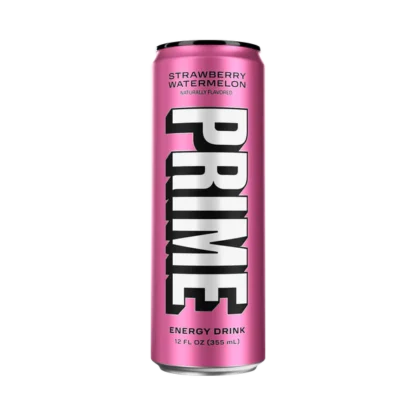 Prime Strawberry Watermelon, Energy Drink | Zero Sucre | 355 ml