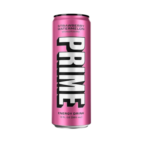 Prime, Strawberry Watermelon, Energy Drink | Zero Sucre | 355ml