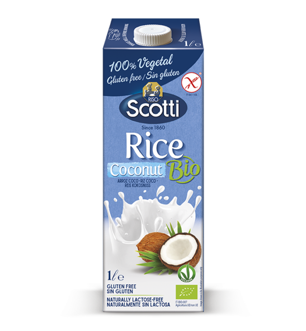 Riso Scotti Boisson Riz et Noix de Coco 1 litre