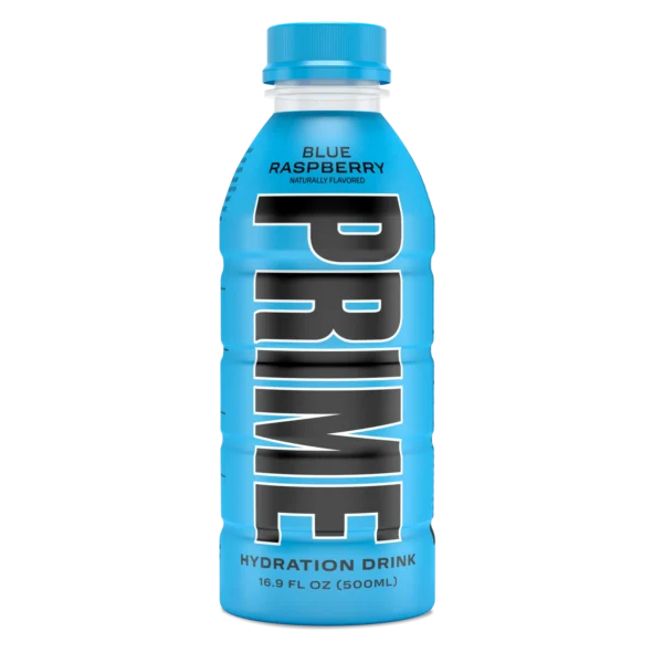 Prime Hydration Drink, Blue Raspberry | Zero Sucre | 500 ml
