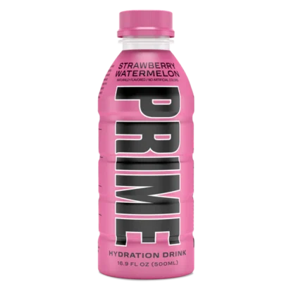 Prime Hydratation, Strawberry Watermelon | Zero Sucre | 500 ml