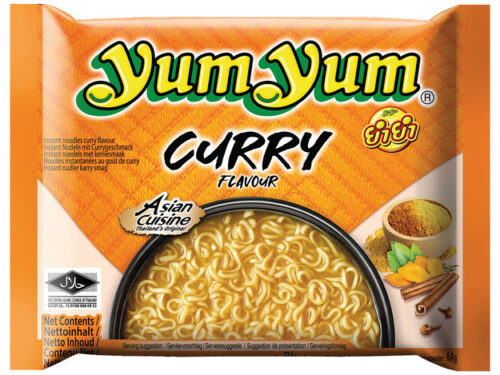 Yum Yum, Nouilles Instantanées, Curry, Halal