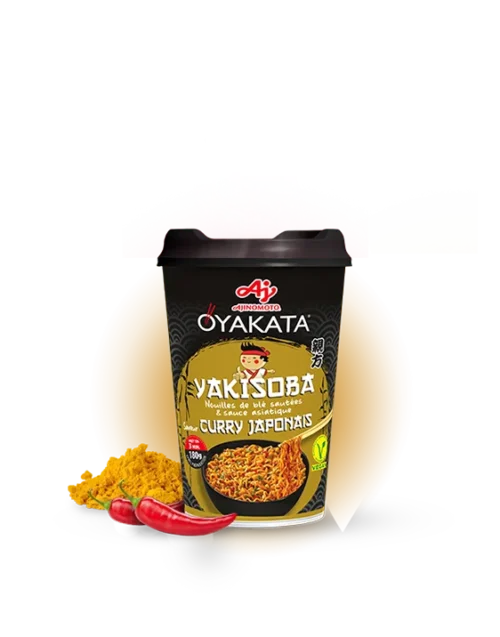 Oyakata, Yakisoba, Curry Japonais, 90g