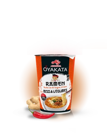 Oyakata Ramen, Miso Légumes, 66 g