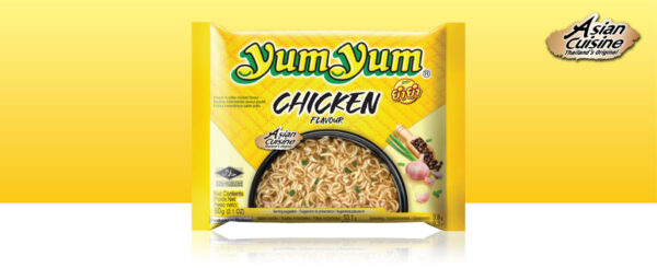 Yum Yum Nouilles Instantanées, Saveur Poulet, Halal