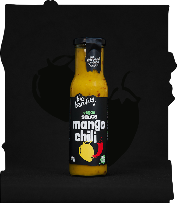 Bio Bandits Mango Chili, Vegan Sauce, 250 ml