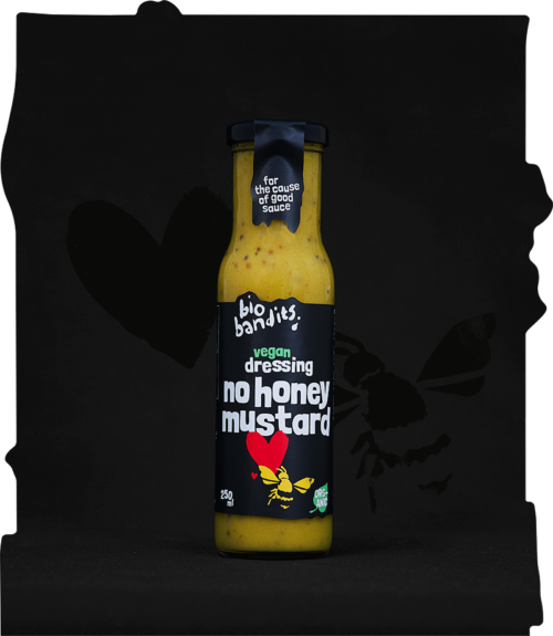 Bio Bandits, No Honey Mustard, Vegan Sauce, 250 ml