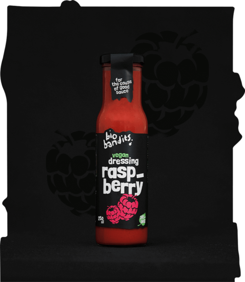 Bio Bandits, Raspberry, Vegan Sauce, 250 ml