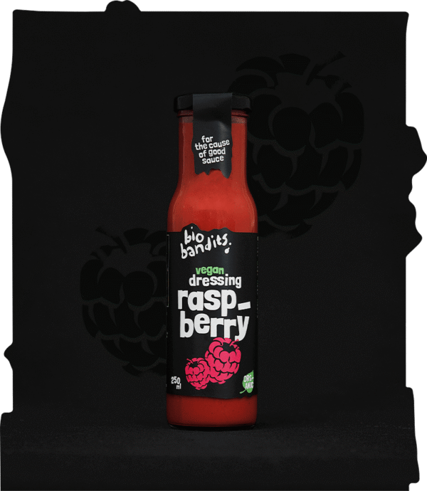 Bio Bandits Raspberry, Vegan Sauce, 250 ml