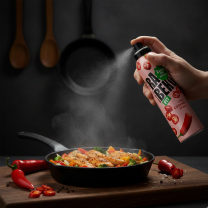 Rabeko Spray Chili – Spray de Cuisson Zéro Calorie 200ml