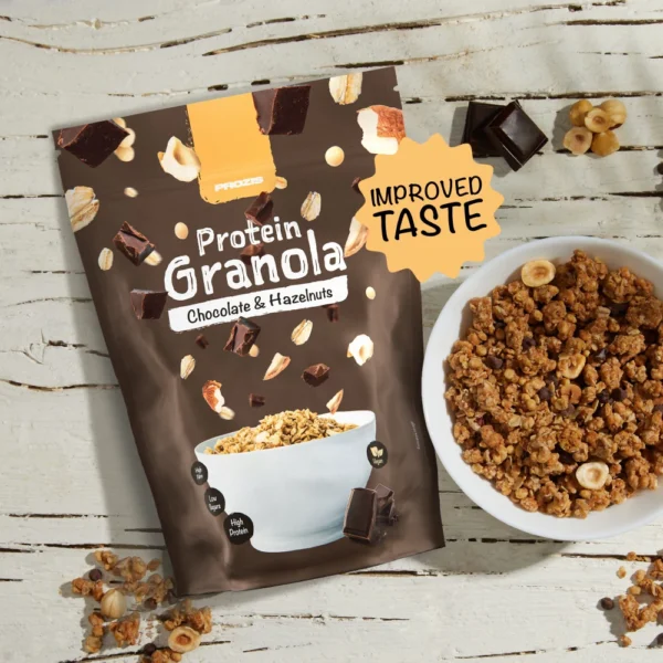 Prozis, Protein Granola - Chocolat et Noisettes 275 g