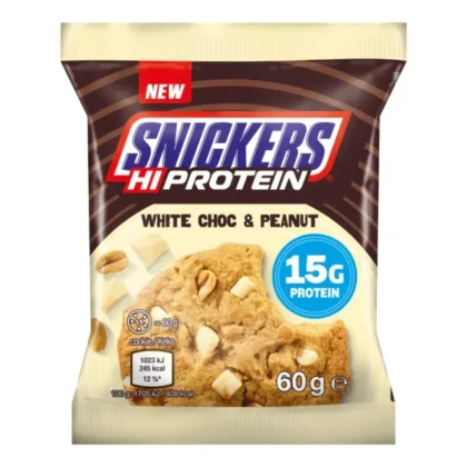Snickers Hi Protein, White Chocolate & Peanut, 15 g Protein