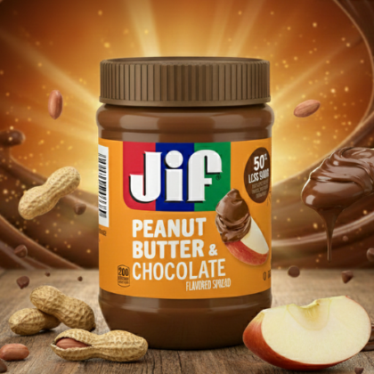 Jif Peanut Butter & Chocolate 50% Sugar less