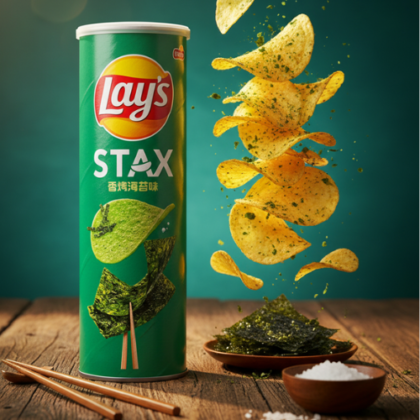 Lay’s Craft Roasted Seaweed Chips | Chips Algues Grillées