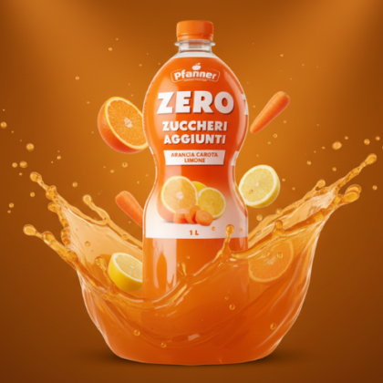 Pfanner Zero Orange 1L – Jus d’Orange Zero Sucres Ajoutés