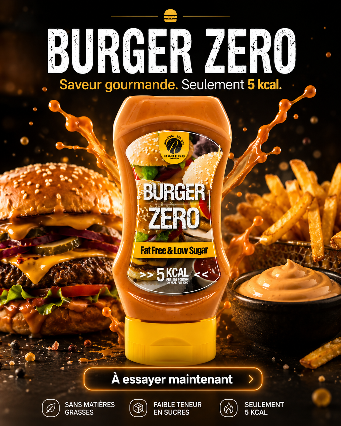 RABEKO Burger Zero 350ml